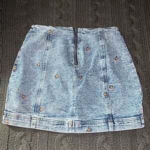 Tinseltown Butterfly Denim Skirt 💙🦋 XS